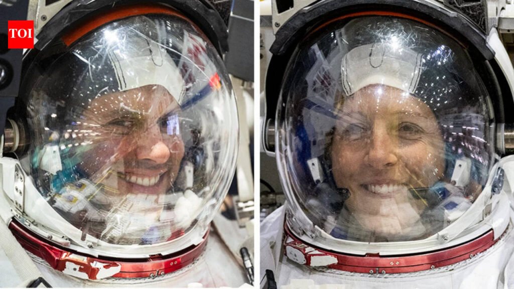 Watch: Indian-origin Nasa astronaut Anil Menon takes second spacewalk