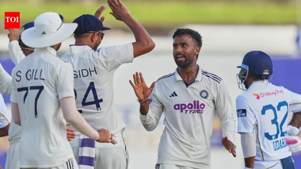 Manav Suthar’s ten-wicket haul floors Sri Lanka as India conquer Galle challenge | Cricket News