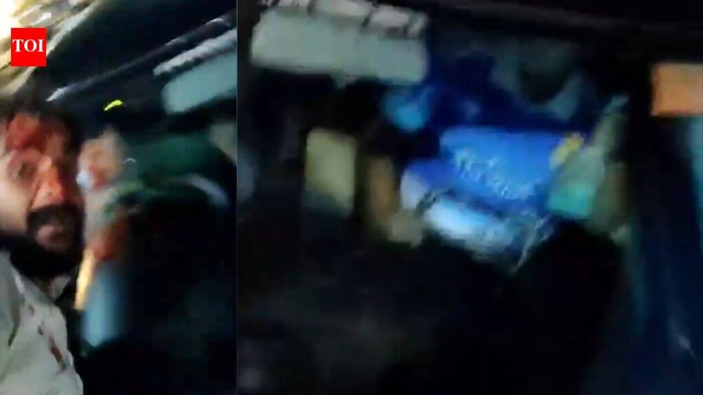 Navi Mumbai road rage: Ola driver attacked with stick, dragged 2km on car bonnet | Navi Mumbai News